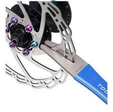 NEW Rotor Truing Fork Bicycle Disk Brake Rotor Alignment Tool for Mountain Road