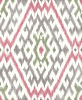 Fd27237_Harmonie Ikat Diamant Rosa Grau Fine Decor Tapete