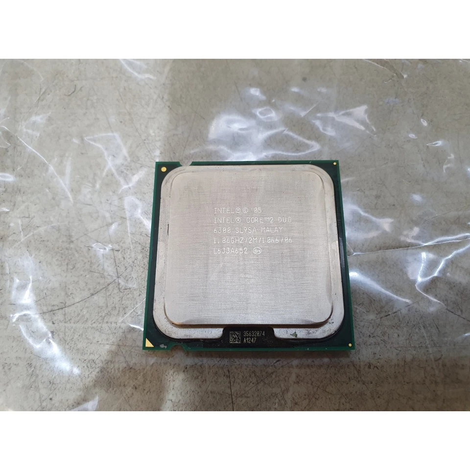 Intel Core 2 Duo 6300 SL9SA Malay Desktop CPU Processor 1.86GHZ/2M/1066/06 - Image 2 of 4