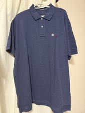 Ralph Lauren Men's Polo Shirt Gray Blue Pony Design, Cotton, Size XXL 2XL NWT