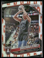 2025 Panini Prizm WNBA #107 Brionna Jones WNBA Logo Prizms