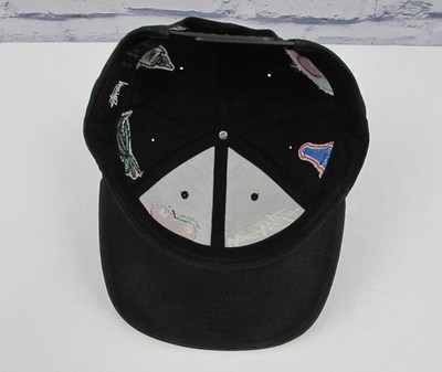 帽子 STUSSY CAPZ Worldwide BB CAP Stussy World Tour Icon Snapback Hat Limited-Edition City