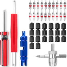 Brand Tire Valve Stem and Valve Core Removal Tool Set, 44 pcs