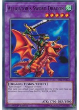 Yugioh Speed Duel Alligator's Sword Dragon (Common) (1st Edition) - SS02-ENB22 P