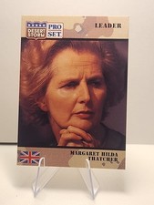 1991 Desert Storm #84 Margaret Hilda Thatcher Leader, Prime Minister Of UK 