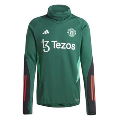 Adidas Manchester United Pro Player Spec Cold Rdy EQT Tiro Training Pullover Top