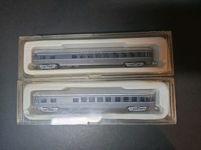 2 Pack Con-Cor N Scale Santa Fe Observation Cars 04042C See Details! US Seller 