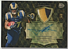 Tre Mason 2014 Bowman Sterling Superfractor Rookie Patch Auto #1/1