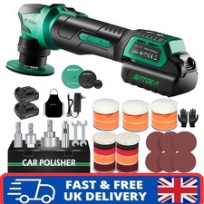 BATOCA S4 Cordless Dual Action Orbital Polisher Car DA Polishing Buffer Battery