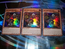 3x K9-66B Lantern 1st Edition Super Rare JUSH-EN033 Yu-Gi-Oh!