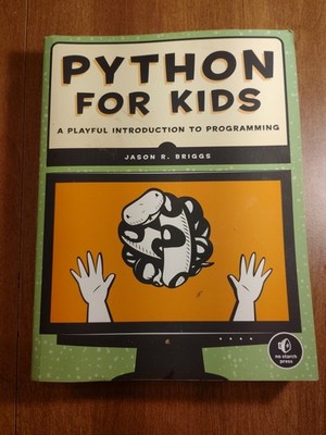 Python for Kids by Jason R. Briggs, Paperback, Programming, Python