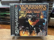Warriors of Might and Magic (Sony PlayStation 1, 2000) PS1 Complete CIB W Reg 