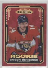 2021 Upper Deck Stature Rookies Red Design Variant 19/25 Grigori Denisenko 2vh