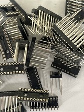 55 IC SOCKETs, 20 PIN DIP SOCKET, WIRE WRAP, Screw Machine, Tin, Gold