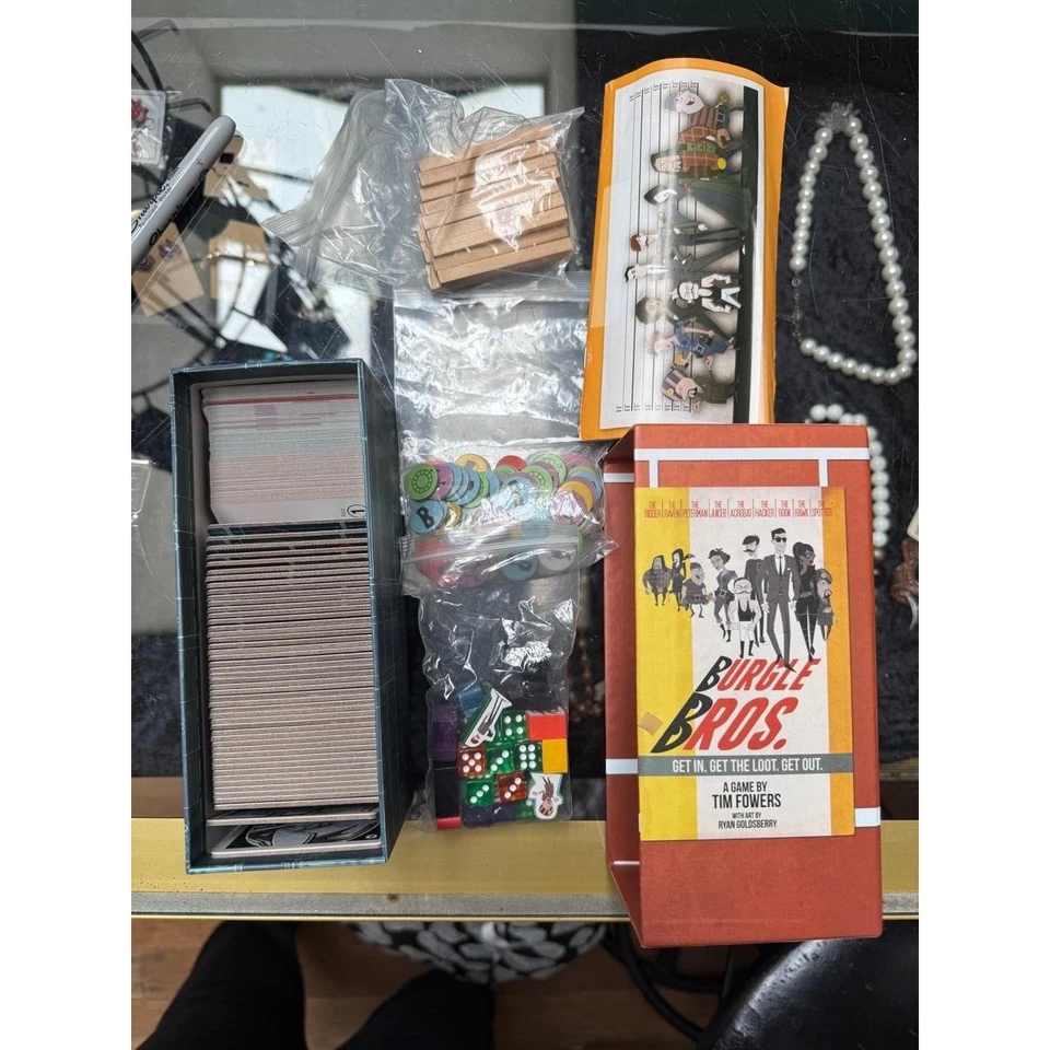 Fowers Games Burgle Bros Board Game Strategy Heist Cooperative Modular gift EUC - Image 2 of 3