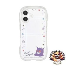 NEW Gourmandise Pokemon iPhone16 Crystal Clear Case Gengar POKE-941A