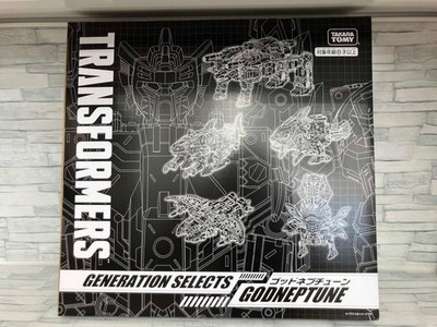 Transformers Generations Selects God Neptune Takara Tomy Moal Limited Box