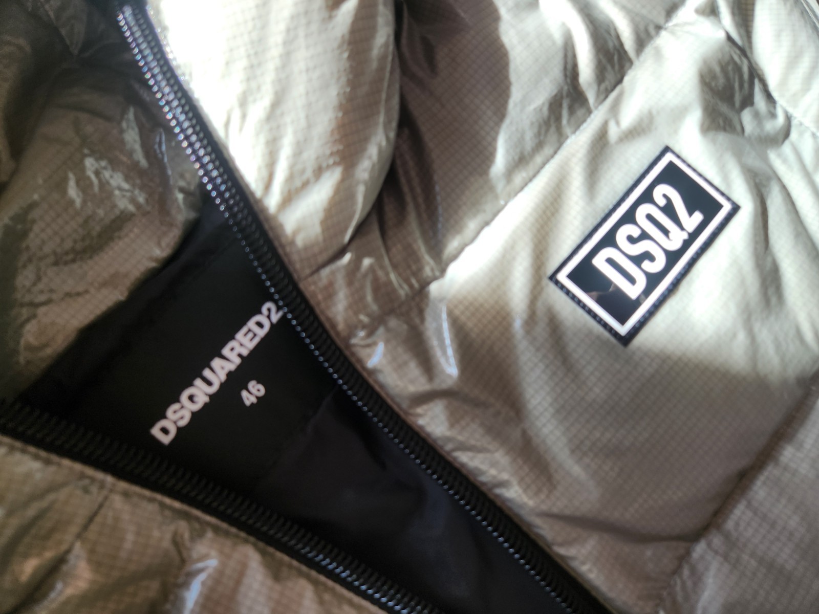 Dsquared2 Gray Hooded Down Jacket - image 7