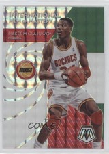 2019 Mosaic International Men of Mastery Silver Prizm Hakeem Olajuwon HOF 0g27
