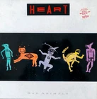 Heart Bad Animals LP 1987 Capitol ESTU2032 12" Vinyl Record Album + Inner VG