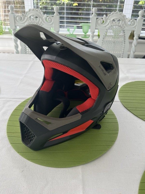 Fox Rampage MTB Full Face Helmet Black Size Large