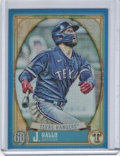 2021 Topps Gypsy Queen Chrome Box Topper Blue #145 Joey Gallo 1/99