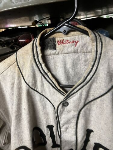 Maglia sportiva Spalding & Bros Whitney baseball maglietta abbigliamento polizia NY USA - Foto 10 di 20