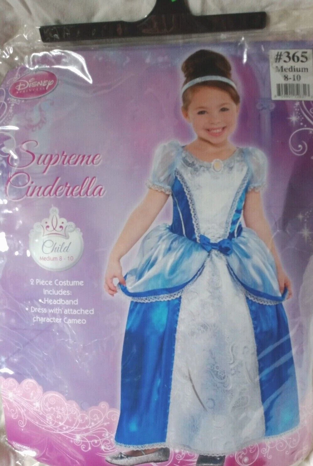 Déguisement Cendrillon Disney Supreme taille Medium 8 10 Neuf