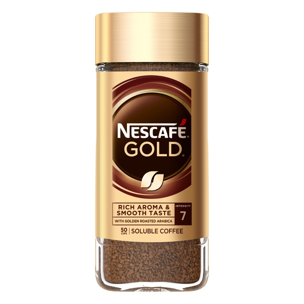 New Nescafe Gold Rich & Smooth Taste in Jar 100g (3.5oz) Ins