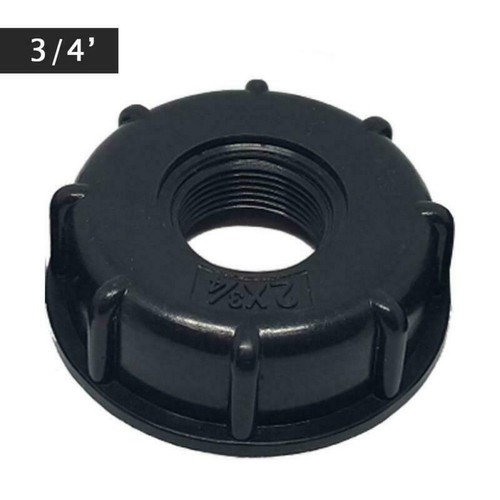 Adaptador de drenaje de válvula de tanque de bolso IBC 3/4 1/2"" 1"" manguera de jardín grifo conector de agua - Imagen 9 de 12