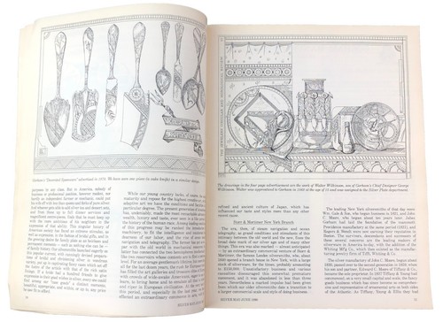 Vintage SILVER Magazine May - June 1990 Durgin's BUG Flatware Pattern - Picture 3 of 4