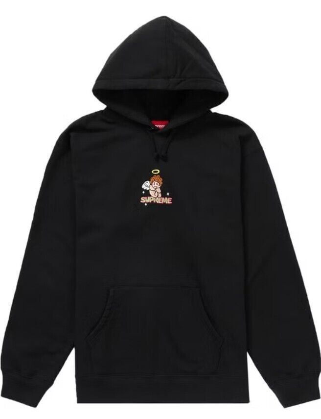 Supreme Angel Hooded Sweatshirt Black - Size XL | eBay Supreme Angel Hooded Sweatshirt Black - Size XL | eBay