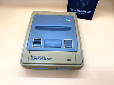 Nintendo Super Famicom Game Console SHVC-001 SET (yellow) Tested
