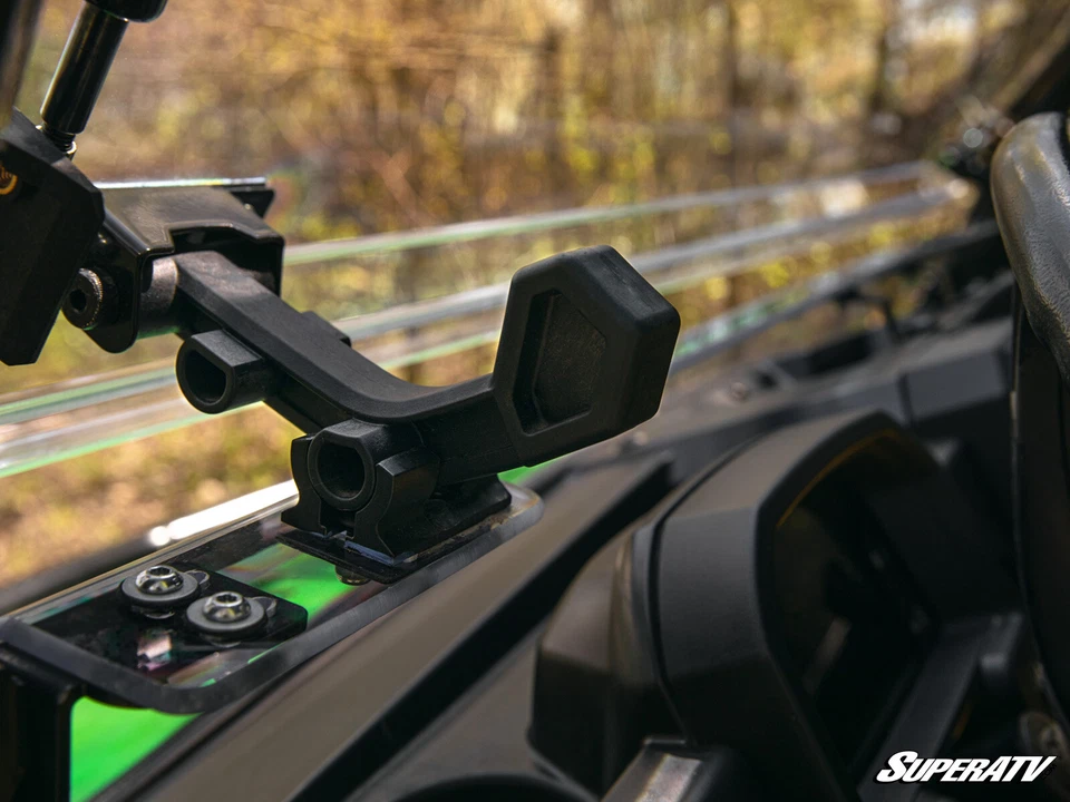 Устойчивое к царапинам откидное ветровое стекло SuperATV для John Deere Gator XUV 835/865 - Изображение 4 из 4