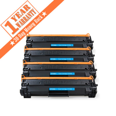 4PK CF248A 48A for HP Toner Cartridge LaserJet Pro M15w M15a M16w M16a M28w M28a