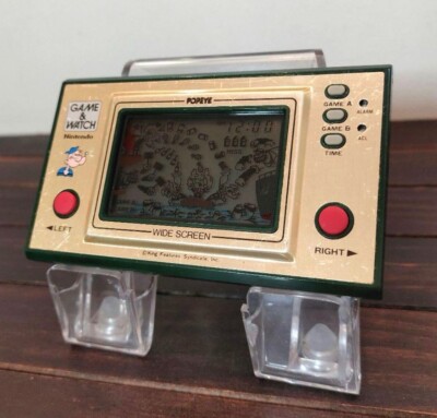 NINTENDO GAME AND & WATCH Popeye Wide Screen 1981 Direct USED From