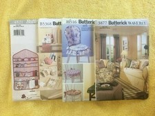Butterick Patterns  All Patterns are Home Decor Patterns      Listing 7783