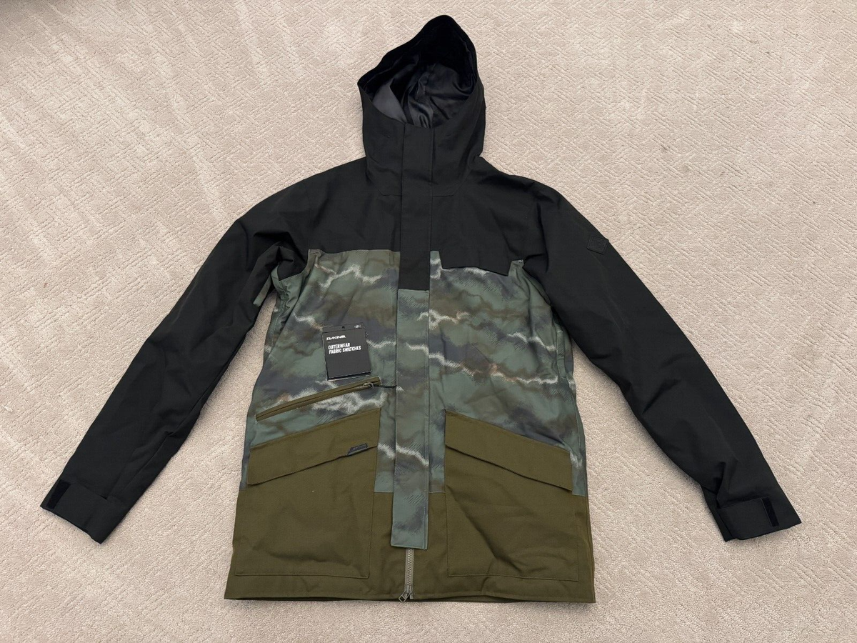 DAKINE MENS LEGION INSULATED ANORAK WINTER JACKET 10K WATERPROOF