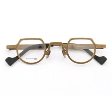 Retro Stylish Small Round Pure Titanium Eyeglasses Frames Men Women Glasses