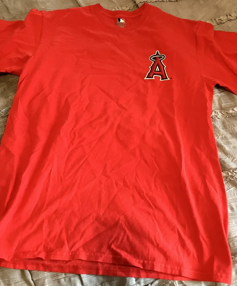Camiseta de béisbol estilo juvenil MEDIANA MIKE TROUT Los Angeles Anaheim ANGELS Foto 2 de 3