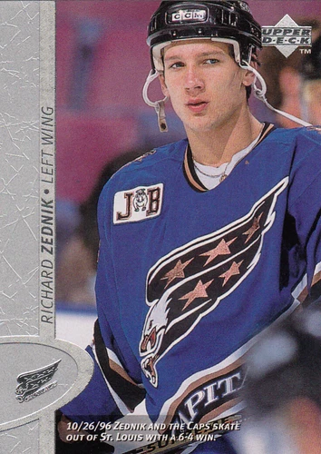 1996-97 Upper Deck #356  Richard ZEDNIK  RC  rookie -
