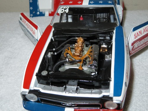 1971 FORD LEGENDS MUSTANG MACH 1 1:18 SUN STAR "THE ULTIMATE PRO STOCKER" - Picture 18 of 21