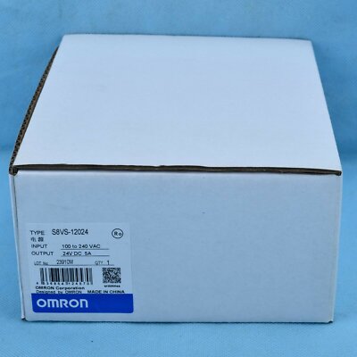 New Omron S8VS-12024 Power Supply 100-240V 24VDC S8VS12024 1 year warranty