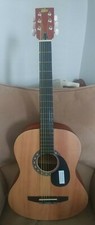 Starter Acoustic Guitar Matte Natural For Beginners Learn To Play Guitar. Nib !