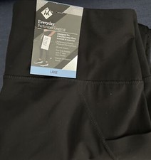 Everyday Leggings, Womens Large, Black, NWT