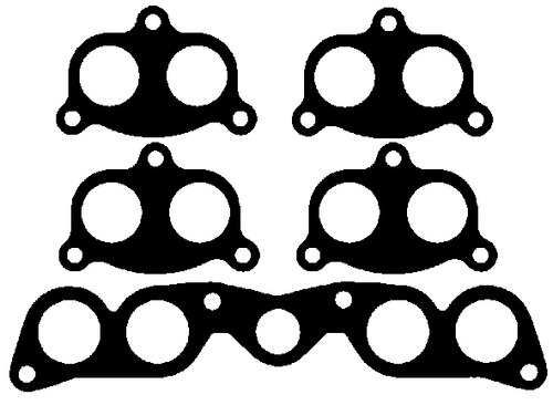 Manifold Gasket Set FOR Ford Courier Mazda 121 626 929 B1800 1977-1983 MA VC - Picture 2 of 2