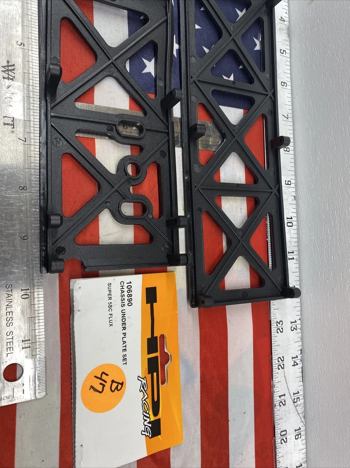HPI 106890 Chassis Under Plate Set:1/5 Super 5SC Flux Monster Truck NIP🇺🇸Ship - Image 2 of 4