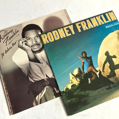 RODNEY FRANKLIN Albums - It Takes Two & Marathon Vinyl LP