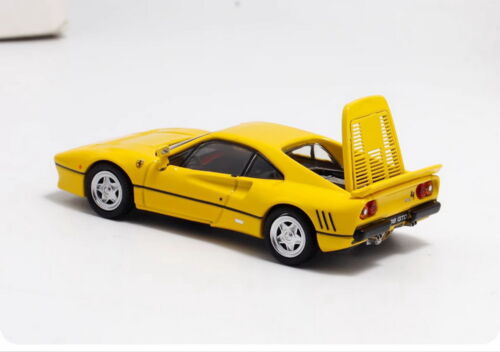 Hone Model 1/64 Scale Ferrari 288 GTO Yellow Diecast Car Model Toy Gift NIB - Picture 5 of 6