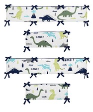 sweet jojo mod dinosaur crib bedding